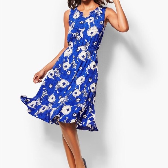 New! Talbots Floral Breeze Dress Size‎ 16
